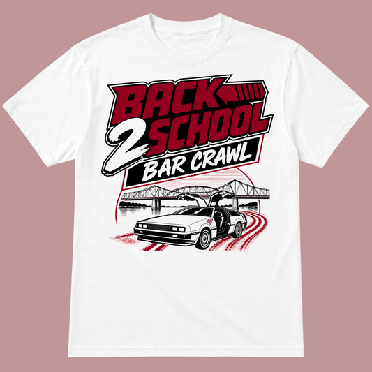 Back 2 School Bar Crawl Shirt
